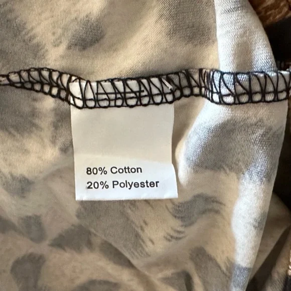 New! Privé x SHEIN Leopard Print Skinny Bodysuit Size Large - Picture 10 of 12